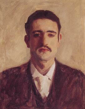 John Singer Sargent : Portrait of a Man,Probably Nicola D'Inverno